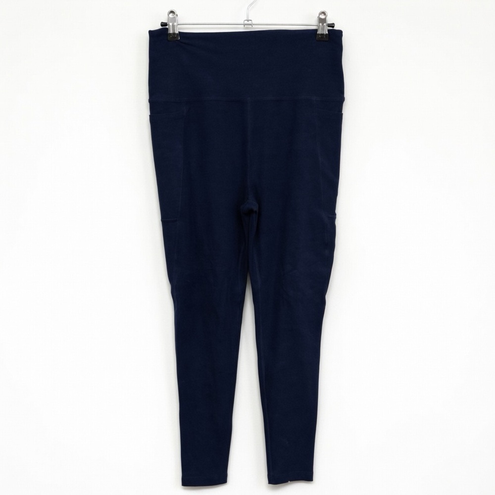 Beyond Yoga Deep Blue High-Waisted Leggings